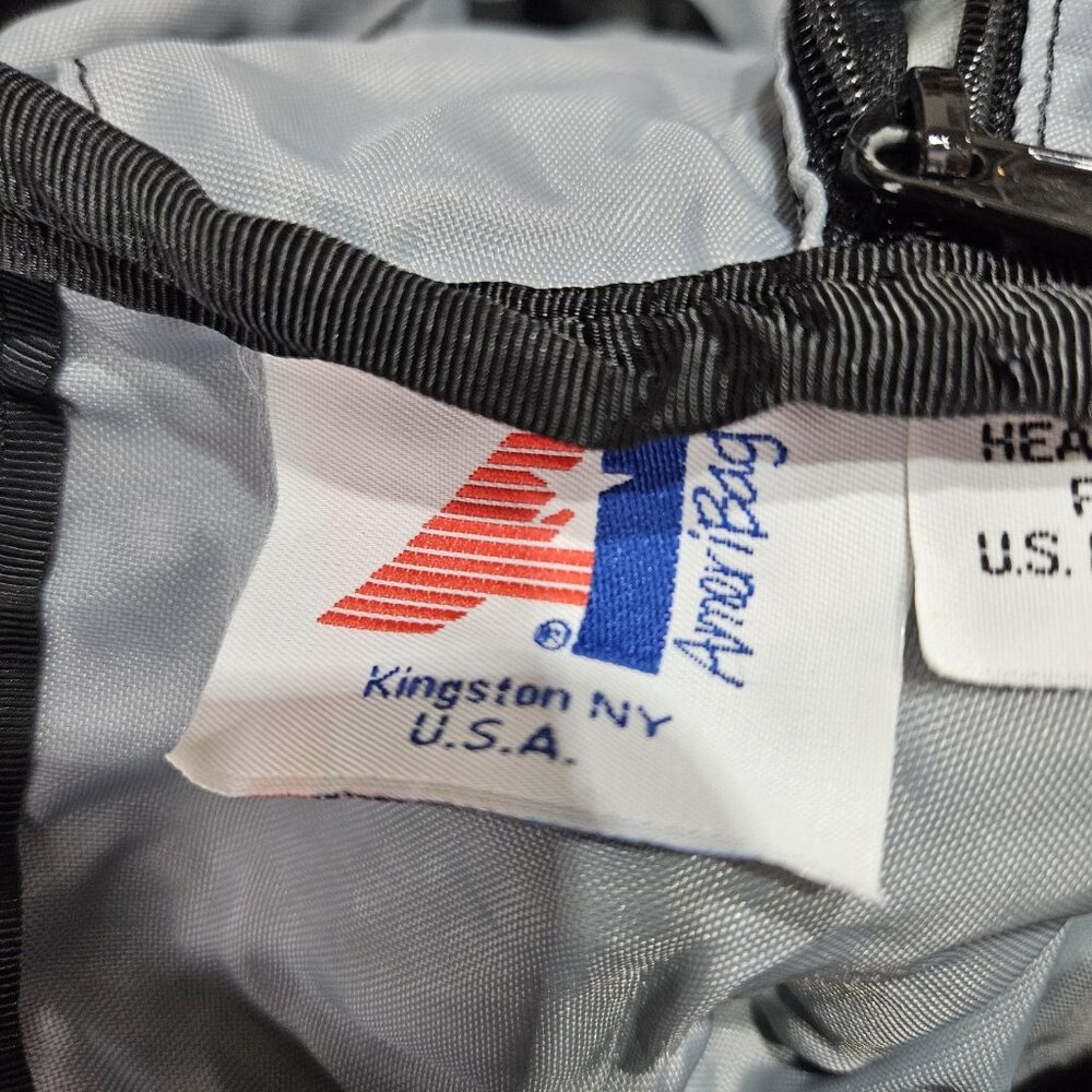 AmeriBag Healthy Back Bag Sling Womens Large Black Nylon Crossbody Shoulder USA - Picture 11 of 13